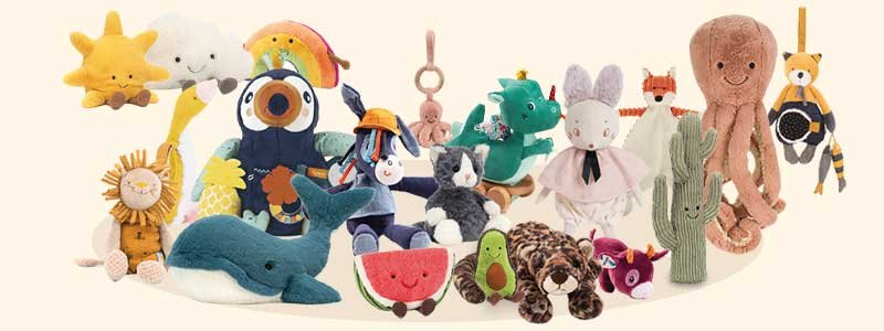 All plushies and soft toys from Peluchely